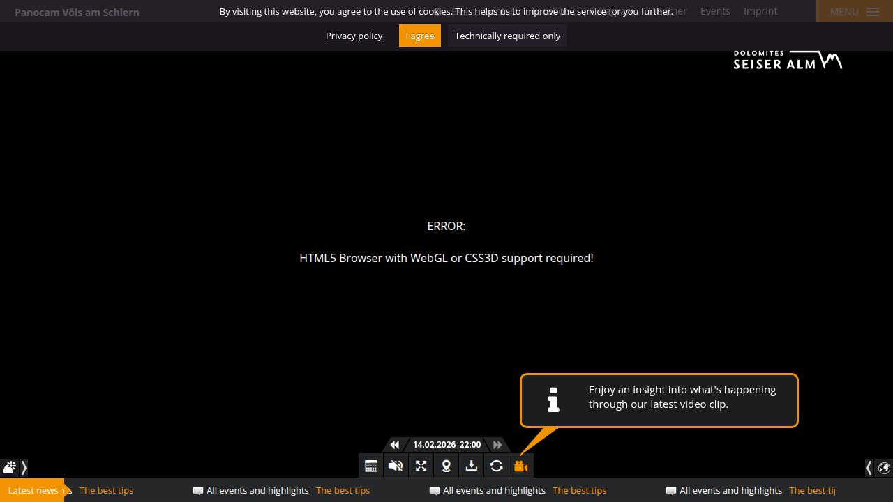 Fiè allo Sciliar Panocam 360°