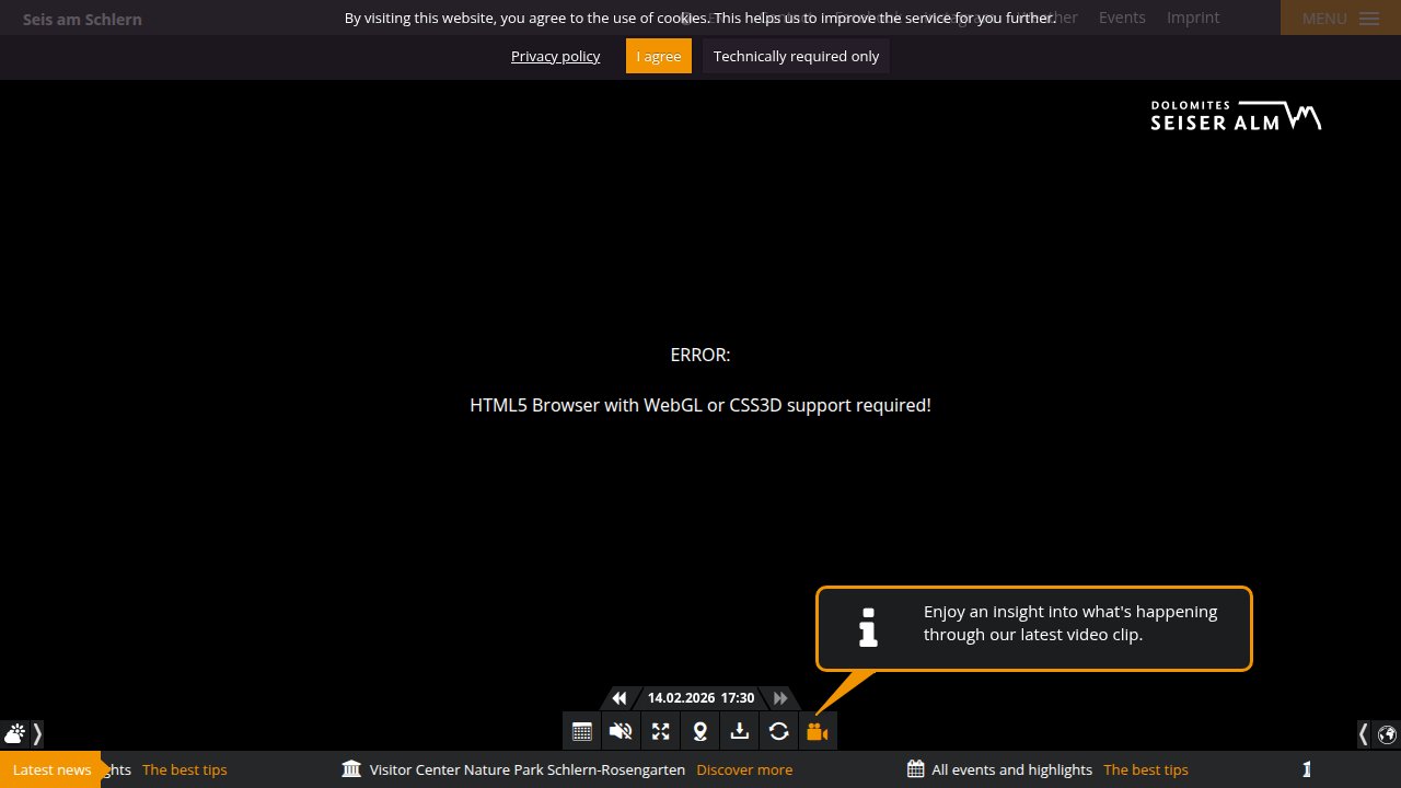Siusi allo Sciliar Panocam 360°