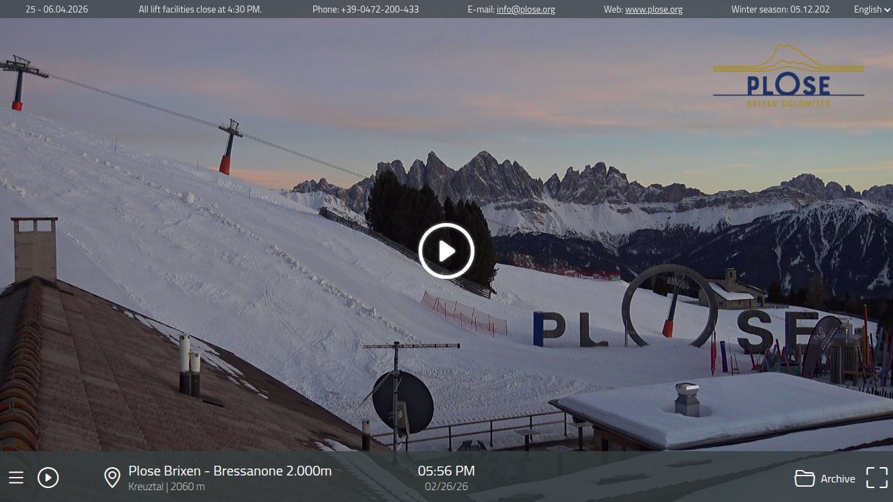 Plose/Kreuztal - Mountain Station Piffing